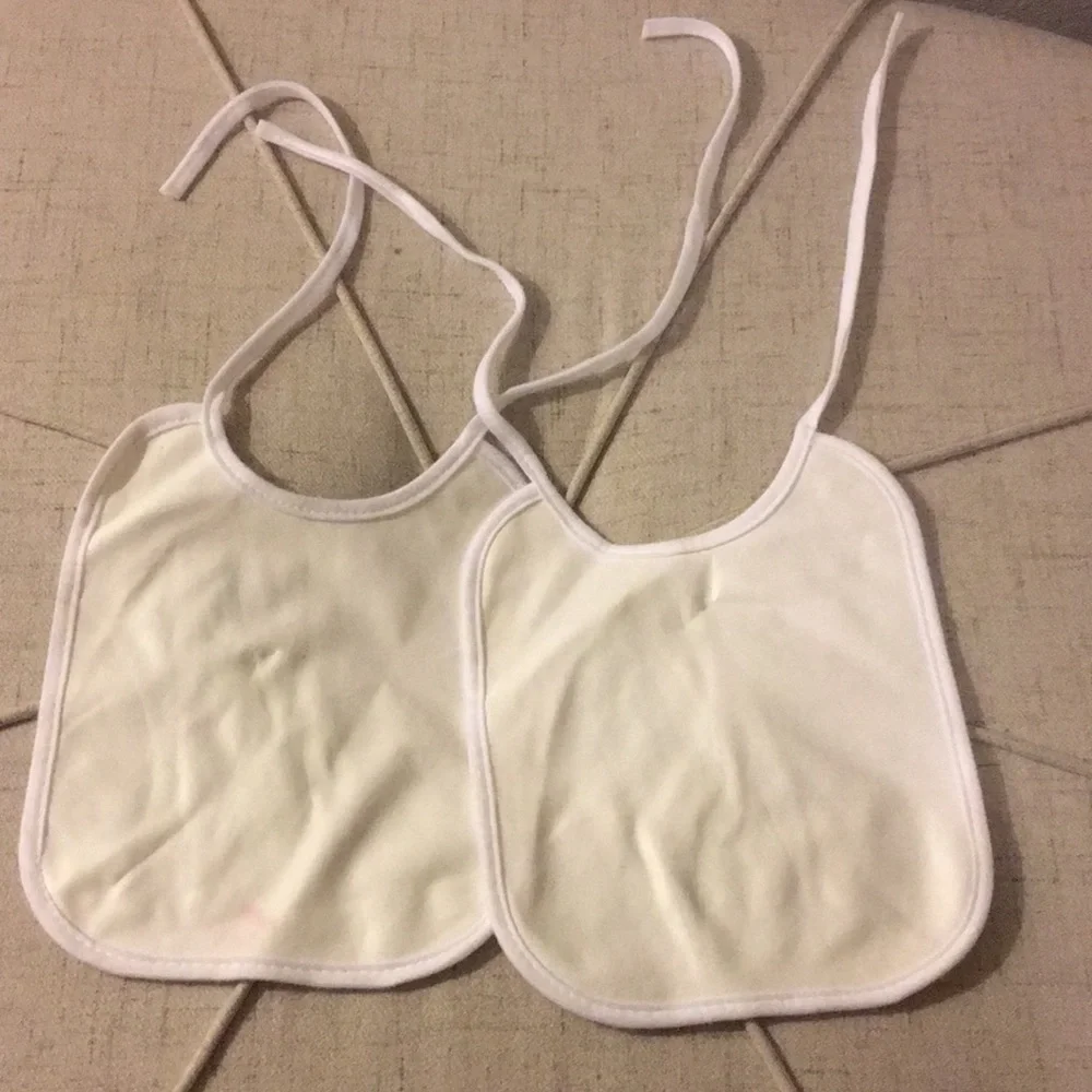Handmade Cross Stich Baby Bibs